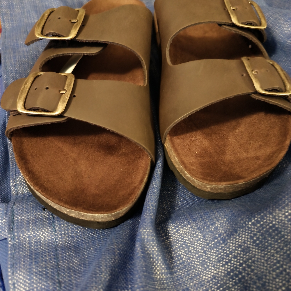 Brown Leather Sandals